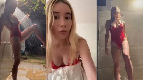Lil Tay OnlyFans Video Leaked - Petite Desi Teen Rubs & Fingers Her Tight Pussy Until She Cums - Slut, TikToker, Solo, Masturbation